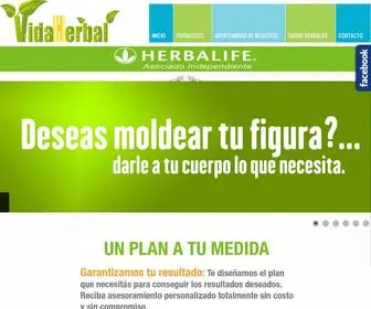 Tuvidaherbal.com(Herbalife Uruguay) Screenshot