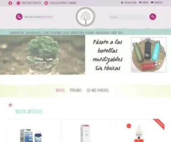 Tuvidanature.com(Herboristería online) Screenshot