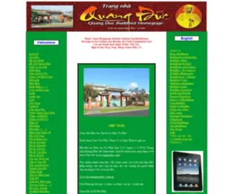 Tuvienquangduc.com.au(Trang Nha Quang Duc) Screenshot