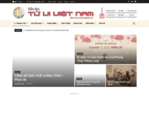 Tuvivietnam.vn(Tử Vi Việt Nam) Screenshot