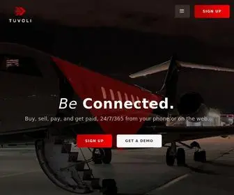 Tuvoli.com(Private Aviation) Screenshot