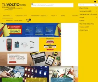 Tuvoltio.com(Componentes Electrónicos) Screenshot