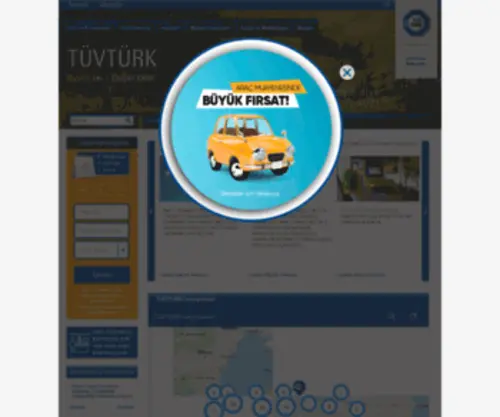 Tuvturk.com.tr(Anasayfa-TÜVTÜRK Araç Muayene İstasyonları) Screenshot