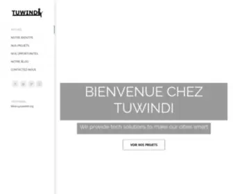 Tuwindi.io(Bienvenue chez Tuwindi) Screenshot