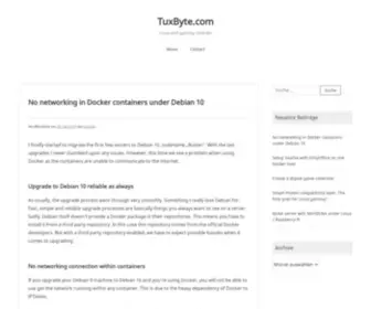 Tuxbyte.com(The world's most private search engine) Screenshot