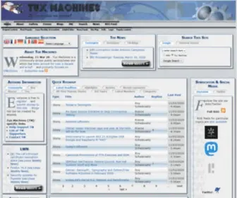 Tuxmachines.org(Tux Machines) Screenshot