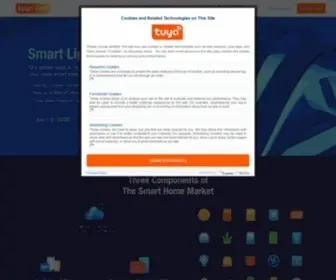 Tuya.com(Tuya smart (nyse: tuya)) Screenshot