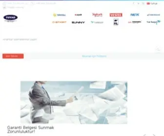 Tuyad.org(Telekomünikasyon Uydu ve Yayıncılık İş İnsanları Derneği) Screenshot