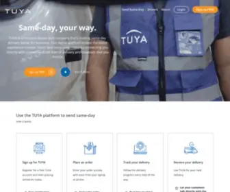 Tuyatech.com(TUYA) Screenshot