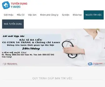 Tuyendungyduoc.vn(Tuyển) Screenshot