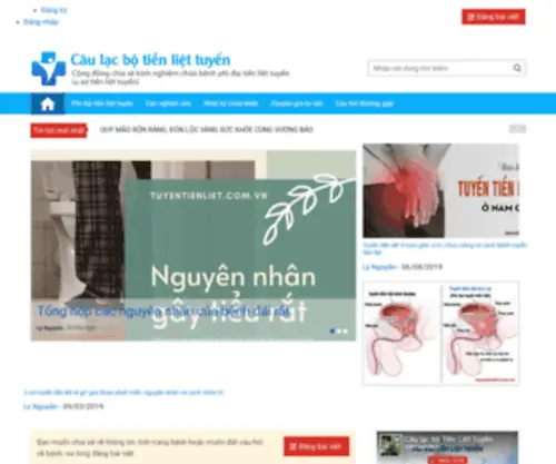 Tuyentienliet.com.vn(Tuyentienliet) Screenshot