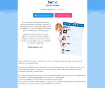 Tuy.me(Nuevos amigos) Screenshot