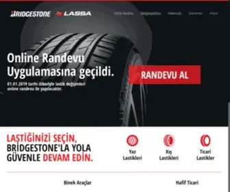 Tuzlalastik.com.tr(Lassa ve Bridgestone Lastikleri Tuzla Bayii) Screenshot