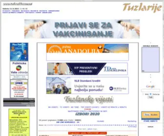 Tuzlarije.net(Tuzla) Screenshot