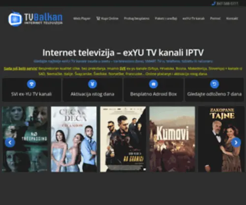 TV-Balkan.com(TV Balkan) Screenshot