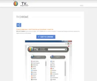 TV-Chrome.com(TV Add) Screenshot