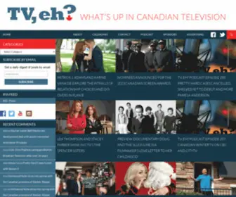 TV-EH.com(What's up in Canadian television) Screenshot