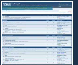 TV-Forum.info(Übersicht) Screenshot
