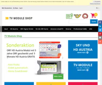 TV-Module-Shop.at(TV Module Shop) Screenshot