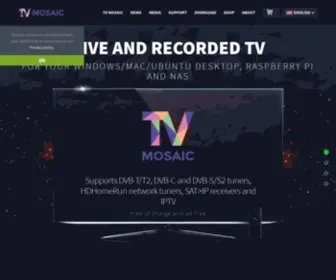 TV-Mosaic.com(Live and Recorded TV for your Windows/Mac/Ubuntu desktop) Screenshot