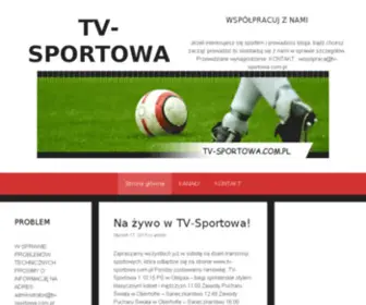 TV-Sportowa.com.pl(Mecze na zywo za darmo) Screenshot