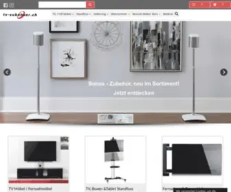 TV-Zubehoer.ch(TV Möbel) Screenshot