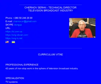 TV.com.ua(Chernov Serhii/Serhiy/Sergey) Screenshot