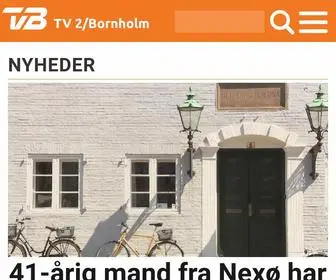 TV2Bornholm.dk(TV 2/Bornholm) Screenshot