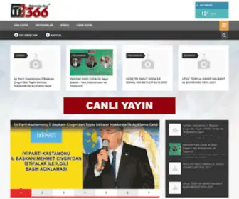 TV366.com.tr(TV366 Kastamonu'nun Kanal) Screenshot