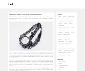 TV3.si(žaluzije) Screenshot