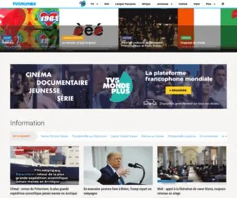 TV5Monde.fr(Nom de domaine) Screenshot