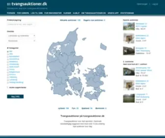Tvangsauktioner.dk(Danmarks) Screenshot
