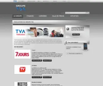 Tvapublications.com(TVA Publications) Screenshot