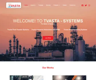 Tvasta-SYstems.com(Fluid Transfer) Screenshot