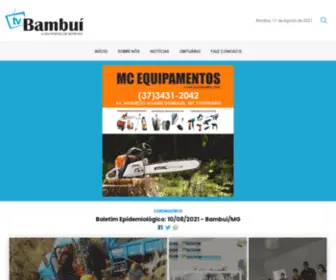 Tvbambui.com.br(Bambuí) Screenshot