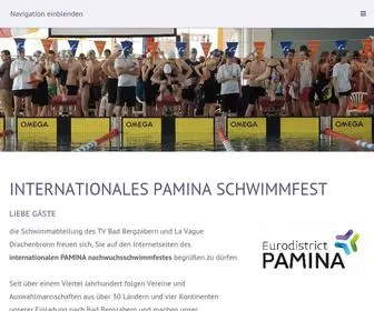 TVBB-SChwimmen.de(Internationales PAMINA schwimmfest) Screenshot