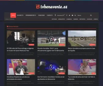 Tvbenavente.es(Televisión Benavente) Screenshot