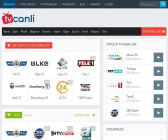 Tvcanli.net(Ana Sayfa) Screenshot