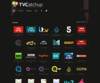 Tvcatchup.com(Never Miss A Show Again) Screenshot