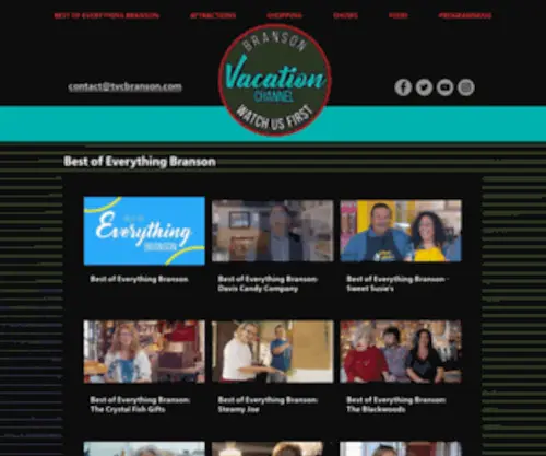 TVCbranson.com(The Vacation Channel) Screenshot