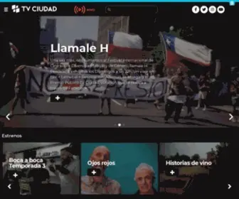 Tvciudad.uy(TV Ciudad es la televisión digital abierta de la Intendencia de Montevideo) Screenshot