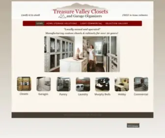 TVclosets.com(Treasure Valley Closets) Screenshot