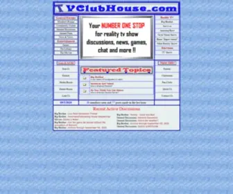 TVclubhouse.com(TVclubhouse) Screenshot