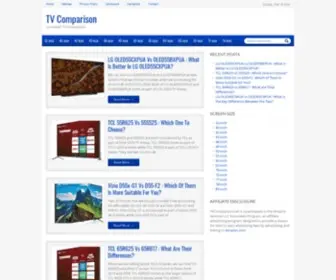 Tvcomparison.net(TV Comparison) Screenshot