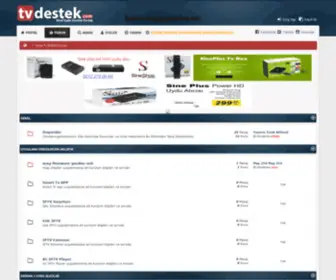 Tvdestek.com(Full HD uydu alıcıları destek forumu Uydu) Screenshot