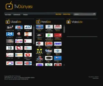 Tvdunyasi.com(Dünyası) Screenshot