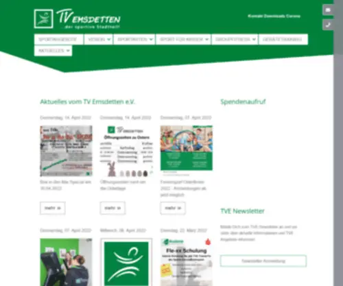 Tvemsdetten.de(Startseite) Screenshot