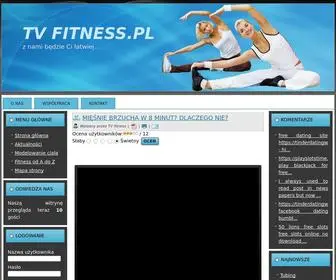 Tvfitness.pl(Telewizja Fitness) Screenshot