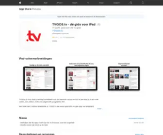 Tvgids-Ipad.nl(Web Server's Default Page) Screenshot