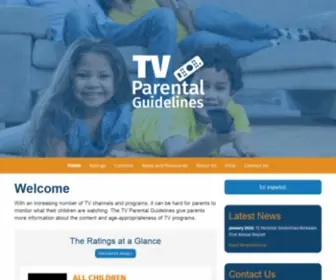 Tvguidelines.org(The TV Parental Guidelines) Screenshot